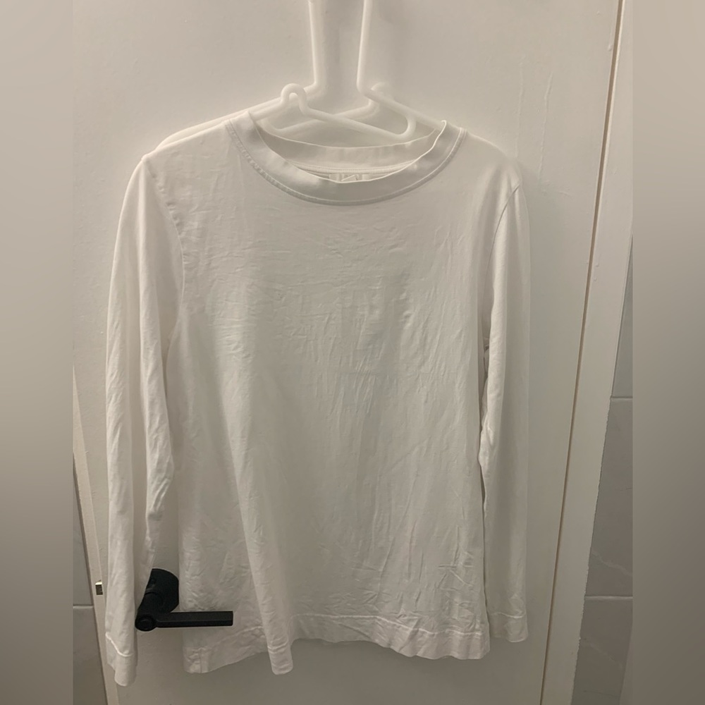 COS Cotton T shirt Long Sleeve